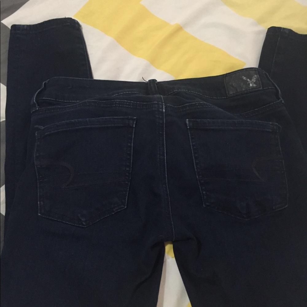 Dark wash American eagle jeans size 4